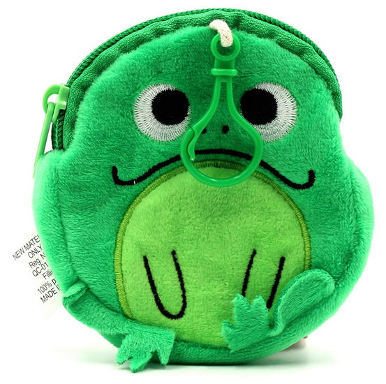 Porte-monnaie peluche Grenouille