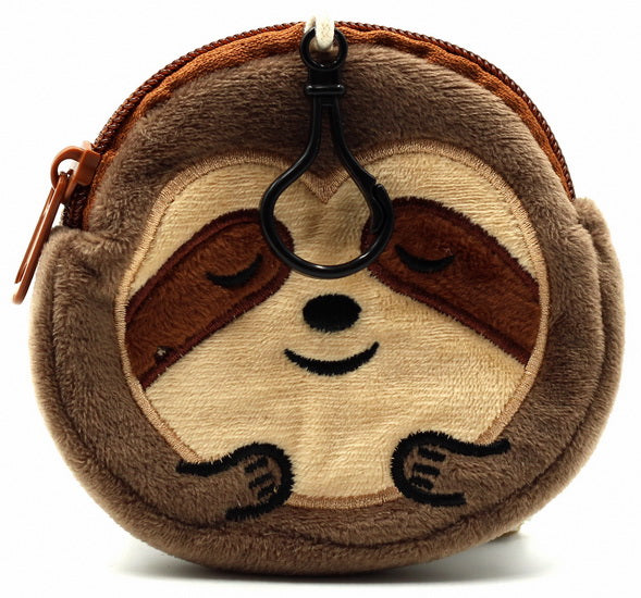 Porte-monnaie peluche Paresseux