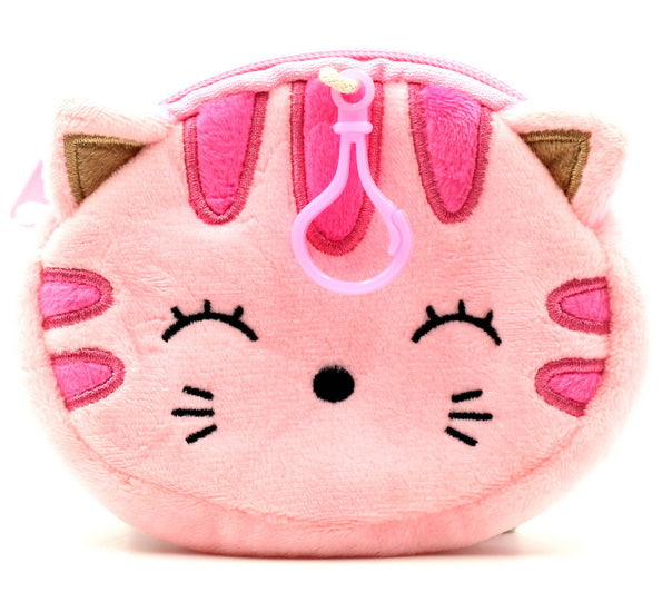 Porte-monnaie peluche Chat