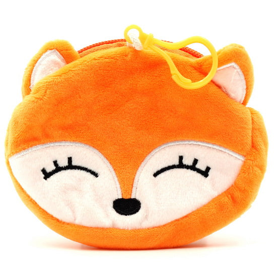Porte-monnaie peluche Renard