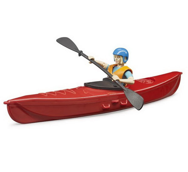 Kayak et figurine