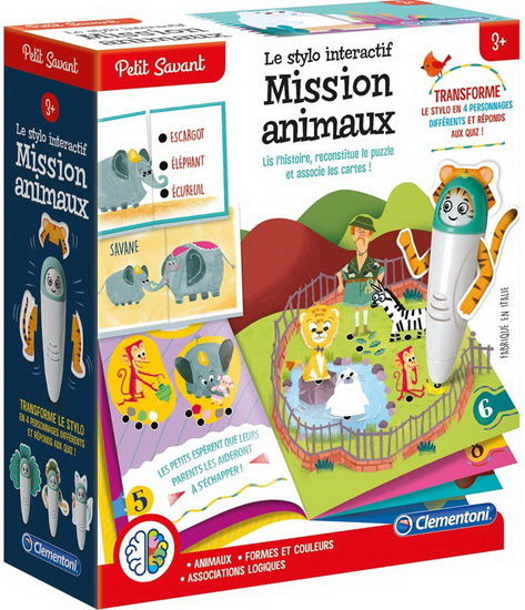 Stylo Interactif : Mission animaux