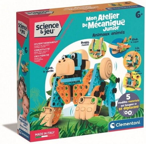 Mon atelier de mécanique junior : Animaux animés