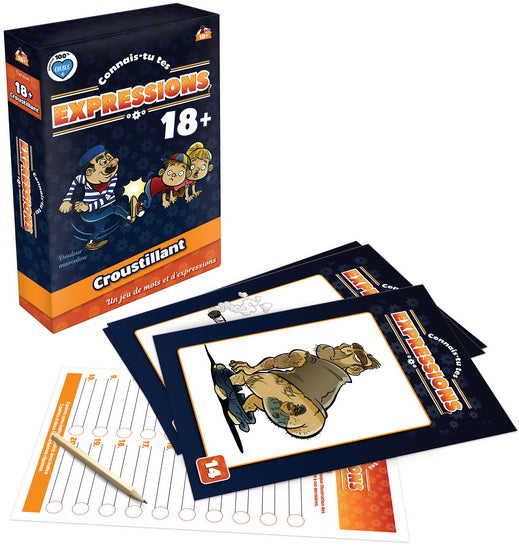 Connais-tu tes expressions?  18 + Croustillant