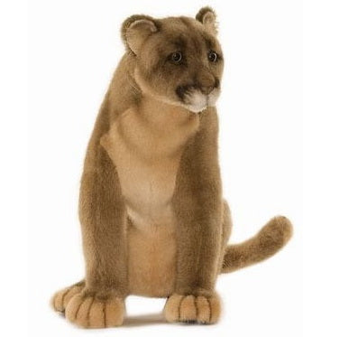 Peluche Puma assis 26cm