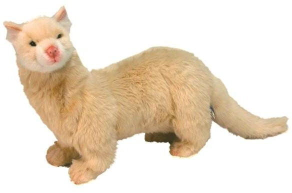 Peluche Furret crème 40cm