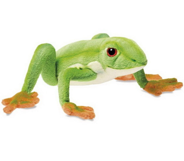 Peluche Grenouille yeux rouges 17cm