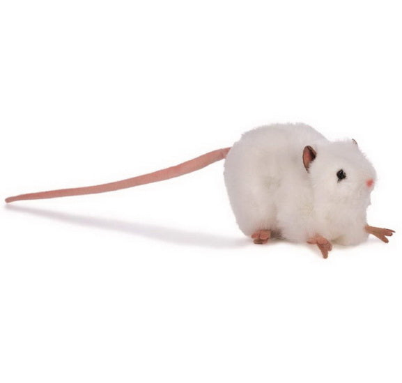 Peluche Souris blanche 12cm