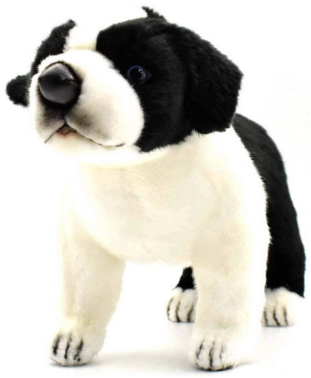 Peluche chiot Border collie 25cm