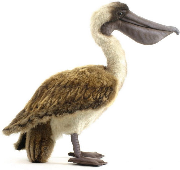 Peluche Pelican brun 38cm