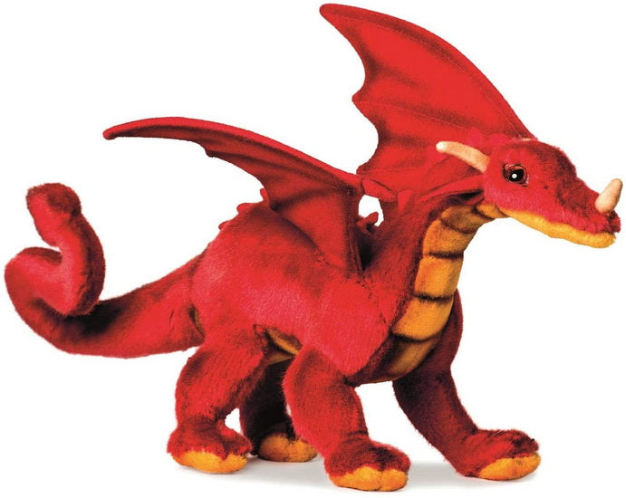 Peluche Dragon rouge 30cm