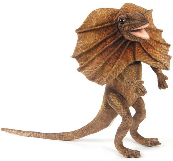 Peluche Lézard à collerette 40cm