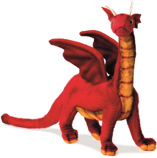 Peluche Dragon rouge 30cm