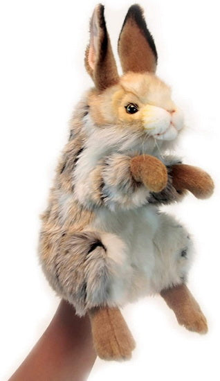 Marionnette Lapin blanc 35cm