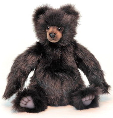 Peluche ourson teddy brun 30cm