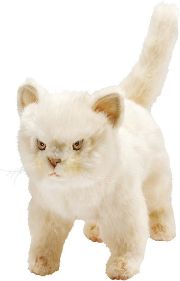Peluche chaton beige 27cm