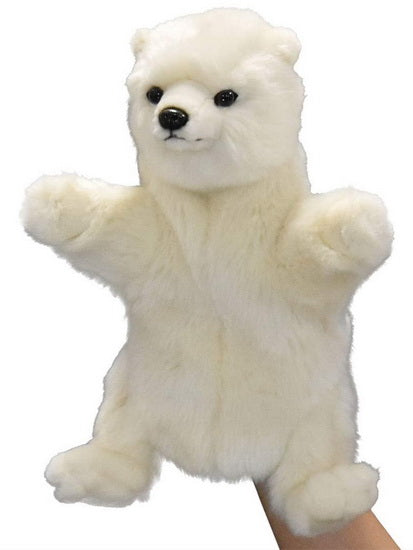 Marionnette ours polaire 31cm