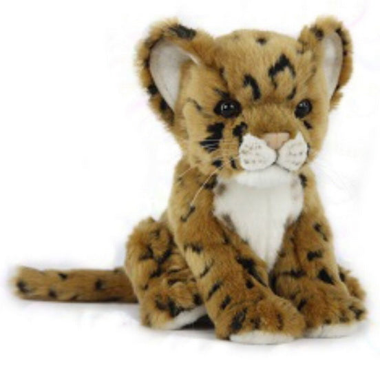 Peluche bébé jaguar 17cm