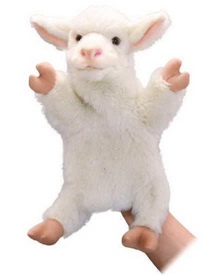 Marionnette agneau 27cm