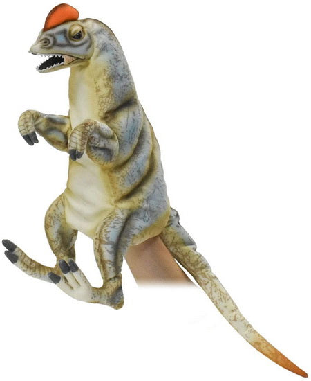 Marionnette Dilophosaures 48cm