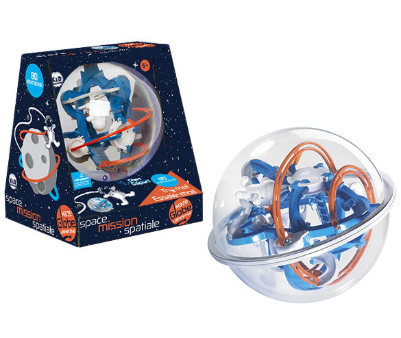 Globe labyrinthe Mission spatiale