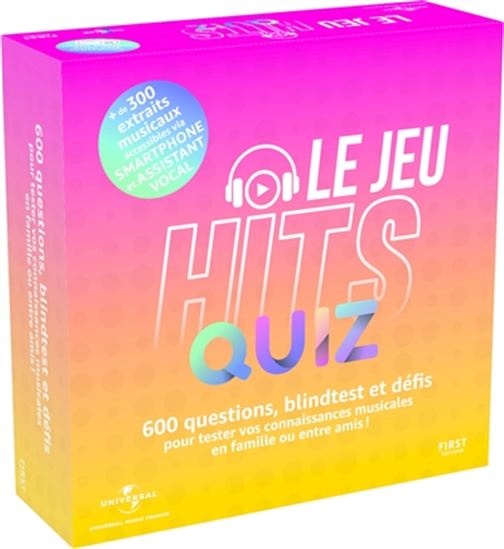 Jeu hits quiz(Le) Cof.