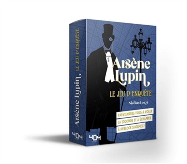 Arsène Lupin : le jeu d'enquête Cof.