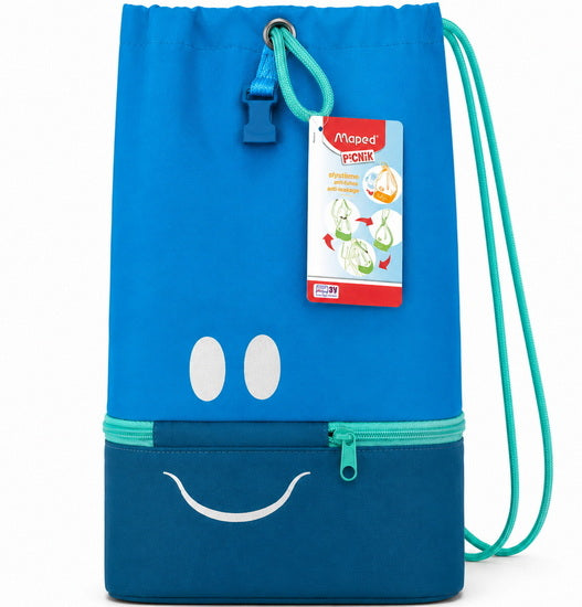 Sac à lunch bleu