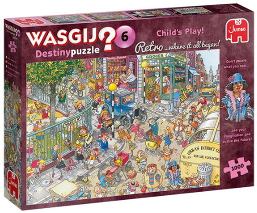 Wasgij Destiny retro #6 Jeux d'enfants 1000 mcx