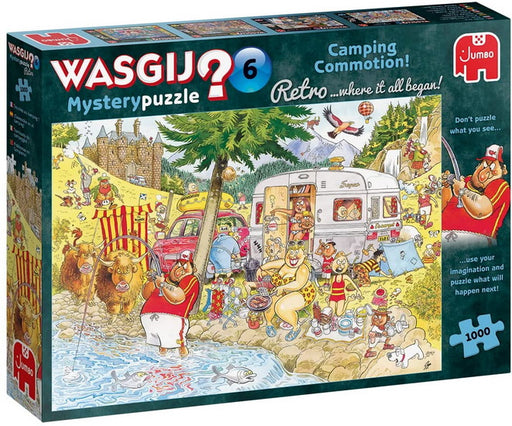 Wasgij Mystery retro #6 Troubles au camping 1000 mcx
