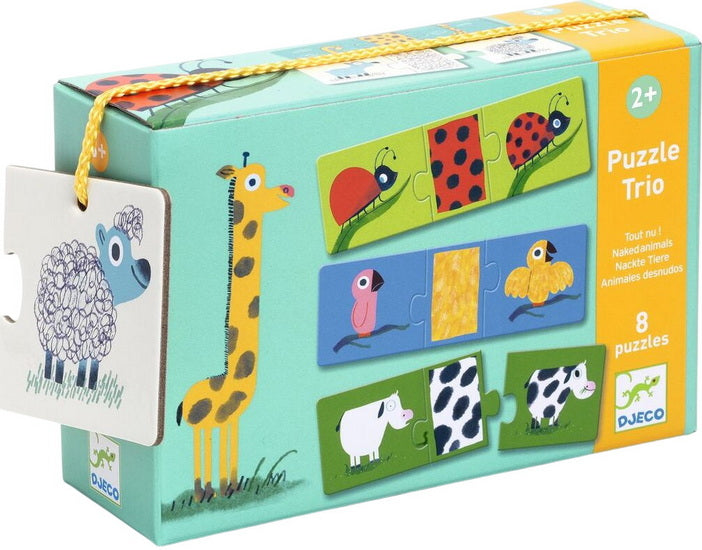Puzzle duo-trio Tout nu!