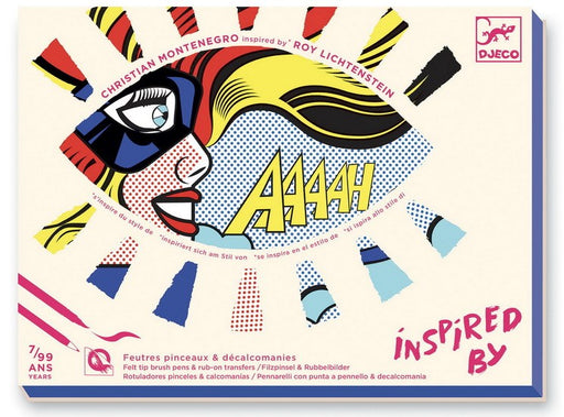 Feutres & décalcomanies Héros Inspiré par