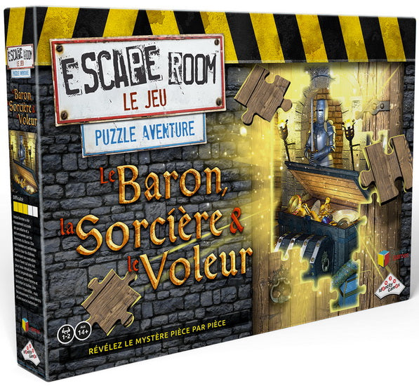 Escape Room Puzzle Le Baron, la sorcière et le voleur