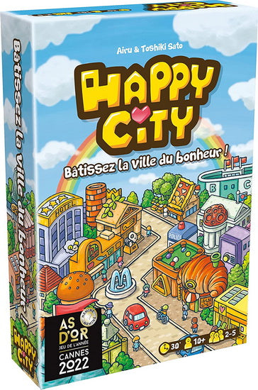 Jeu Happy City VF (cartes à jouer) 10 ans et +