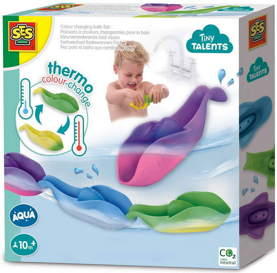 Poisson à couleur changeable pour le bain
