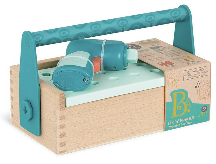 Boîte à outils en bois Fix'n'Play