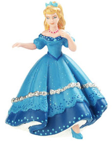 Figurine Princesse au bal bleu