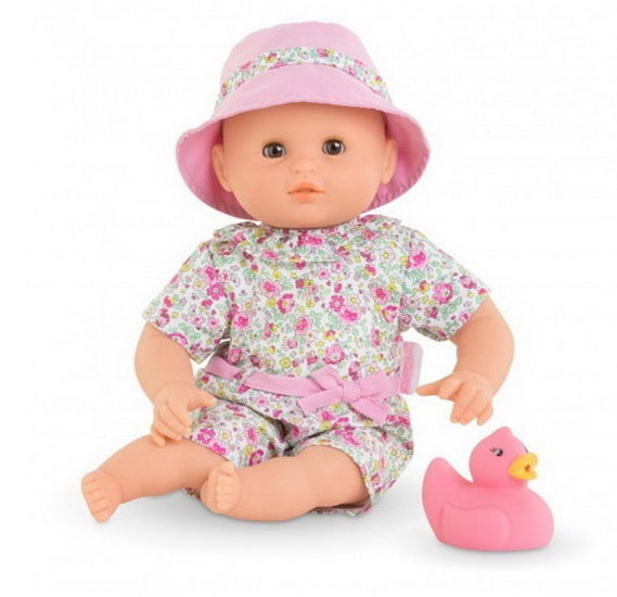 Poupée 30 cm bébé bain Coralie 