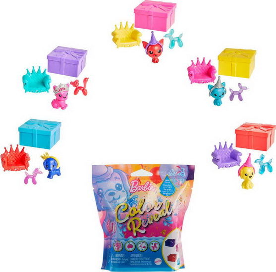 Barbie color reveal Série Animaux 9/1