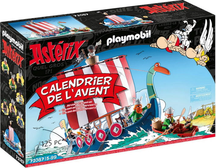 Calendrier de l'Avent Astérix Pirate