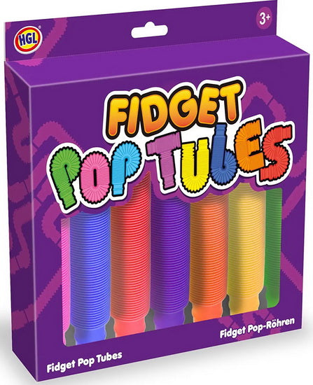 Ensemble fidget pop tubes