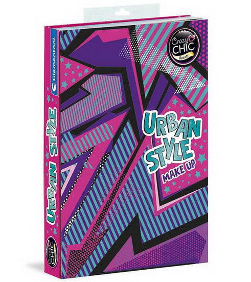 Palette de maquillage style urbain 