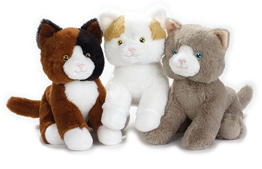 Peluche ECO chat 22 cm 3 AS