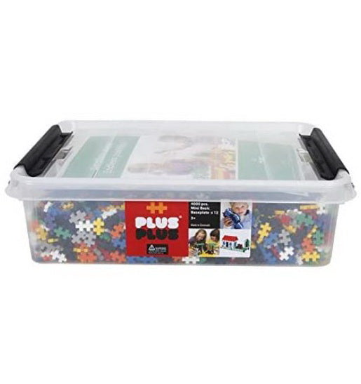 Ensemble mini mix éducatif basic 4000 pcs + 12 plaquettes