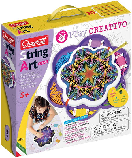 Ensemble string art mandala