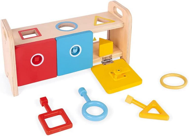 Trieur de formes avec clés