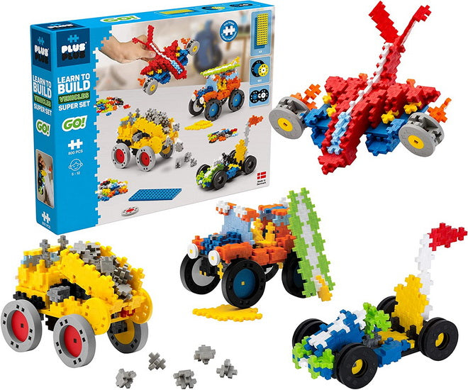 Go! Super ensemble apprendre à bâtir véhicules