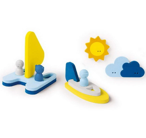 Quutopia casse-tête de bain bateau voilier