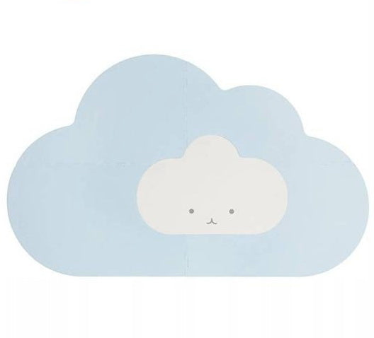 Tapis d'activité petit bleu dusty