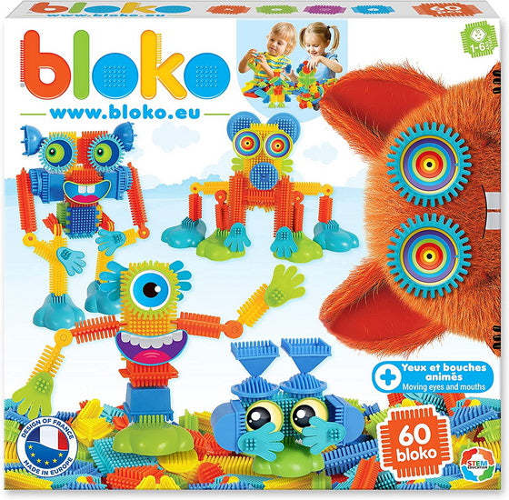 Ensemble monstres 60 pcs Bloko